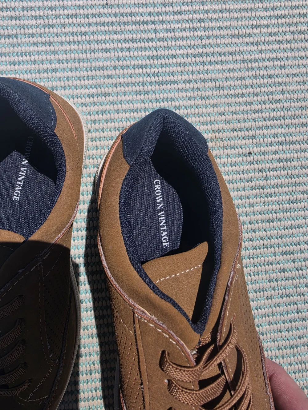 Boys Casual Brown Dress Sneakers